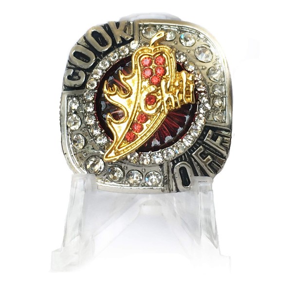 Legacy Rings Chili Cook Off Championship Trophy Ring 1st, 2nd,
