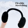 XIAOHAWANG Foldable Ear Muffs Women Winter Fluffy Earmuffs Warm Girls