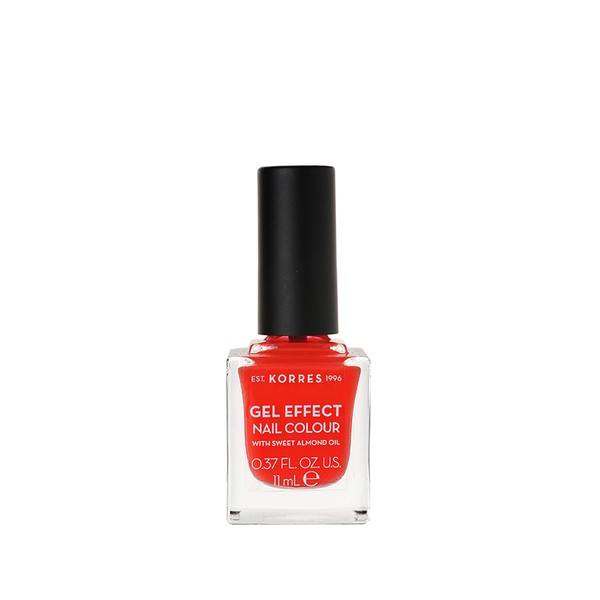 Korres Gel Effect Nail Polish Coral No45 11ml
