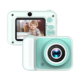 1080P Digital Camera 20MP Kids Camera Cute Children Camera Cartoon Kids Selfie Camera for Boys And Girls 4X Digital Zoom 2.0in IPS Screen Dual Lenses Birthday Gift Festival Gift Great Gift for Childeren