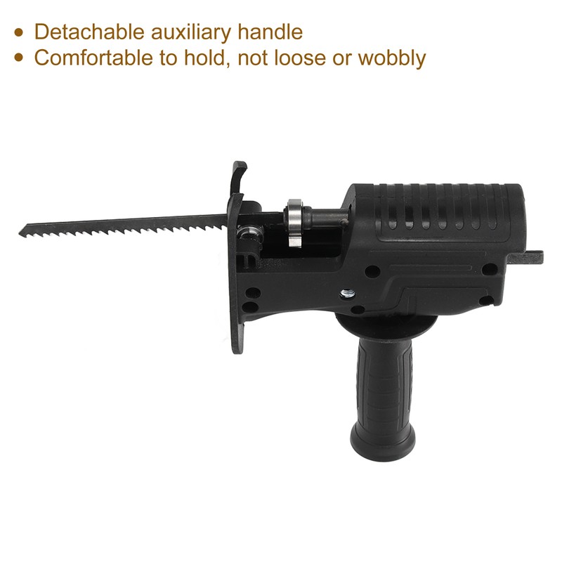 Electric Drill to Reciprocating Saw Adapter Chainsaw Conversion Head Saw