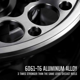 Piscifun Sword Fly Fishing Reel with CNC-machined Aluminum Alloy Body 3/4, 5/6, 7/8, 9/10 Weights(Black, Gunmetal, Pink, Space Gray)