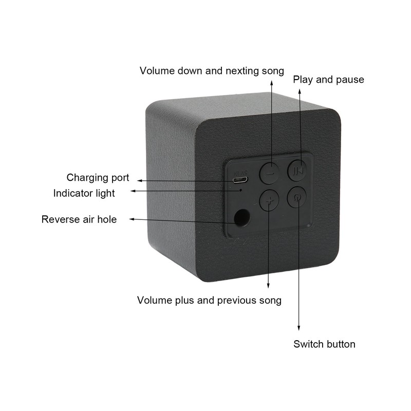 Bluetooth Speaker Multifunctional Retro Wireless Bluetooth Speaker for Home Travel