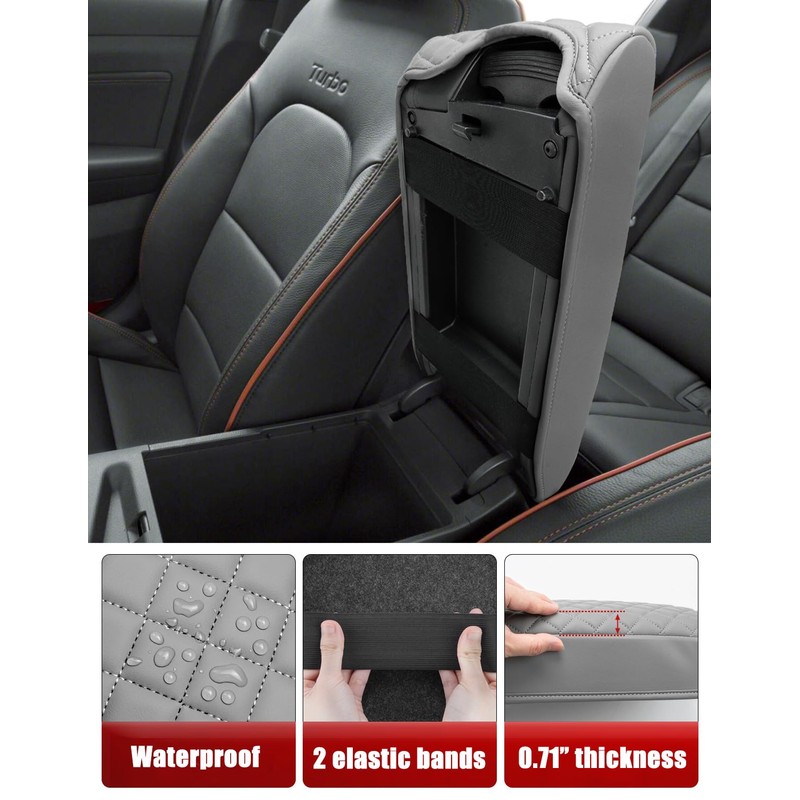 KBH Center Console Armrest Cover for Hyundai Sonata 2015 2016