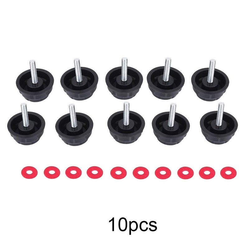 10Pcs Screw Nut Fishing Handle Screw Handle Screw Cap Fishing