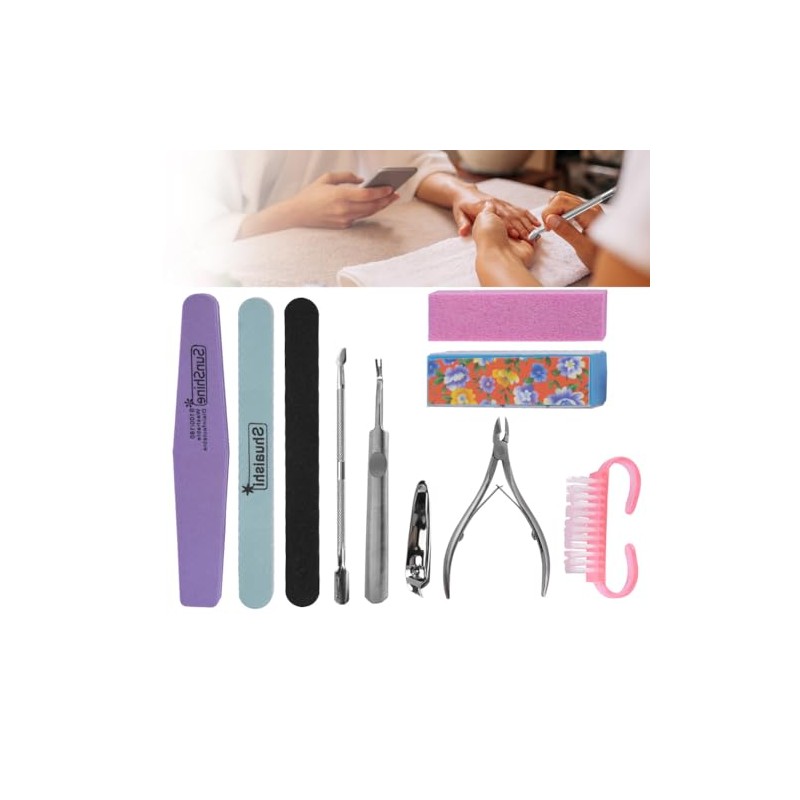 Nail Art Buffer, Lima de esponja para lijado de uñas