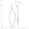 925 Sterling Silver Ichthus Fish Earrings