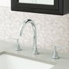 In Home InHome NH2359 Hexagon Marble Peel Stick Backsplash Tiles,