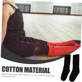 minkissy 1 Pair Pure Cotton Socks Socks Care Socks Non-binding Socks Absorbent Socks Home Socks Socks Mens Socks for Supplies Black