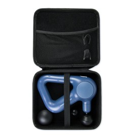 Massage Case Compatible with TheraGun Relief Handheld Percussion Massage Gun, Travel Case Holder, Travel Protective Carrying Storage Bag, Black (Case Only)