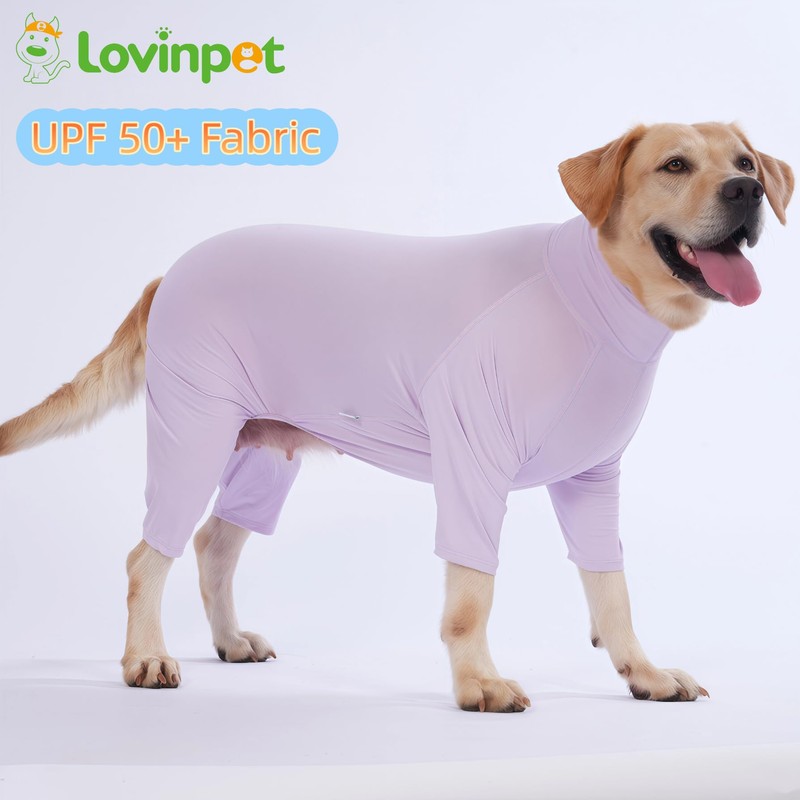LovinPet UPF 50+ Dog Sun Protection Shirt for Medium and