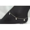 BrazilAJ Owl 925 Sterling Silver Anklet