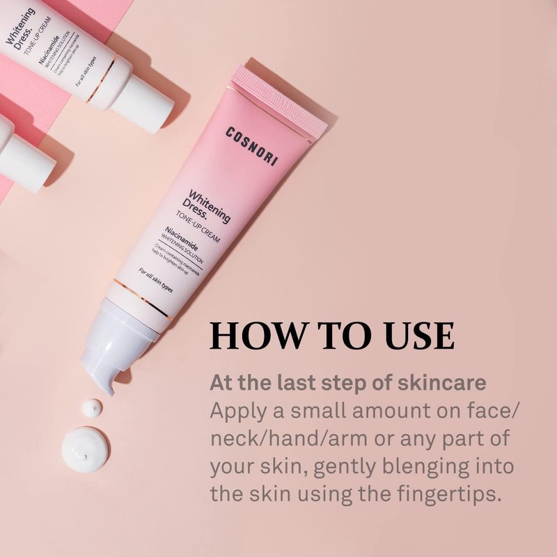 K-Beauty Cosnori Whitening Dress Cream 50ml