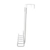 Spectrum Diversified Utility Rack 3 Hook Over The Door, White
