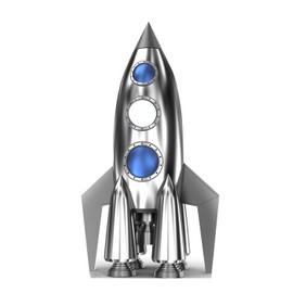 Cardboard People Rocket Stand-in Life Size Cardboard Cutout Standup