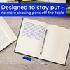 PENSAN Blue Ballpoint Pens,1.0 mm Medium Point, Blue Pens, Ergonomic