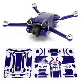 WRAPGRADE Skin Stickers Compatible with DJI Mini 3 Pro | Main Unit (Stratosphere Blue)