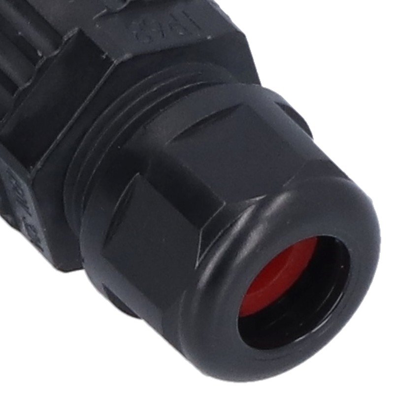 2Pcs 3 Way Junction Box Waterproof T Shape Cord Connector