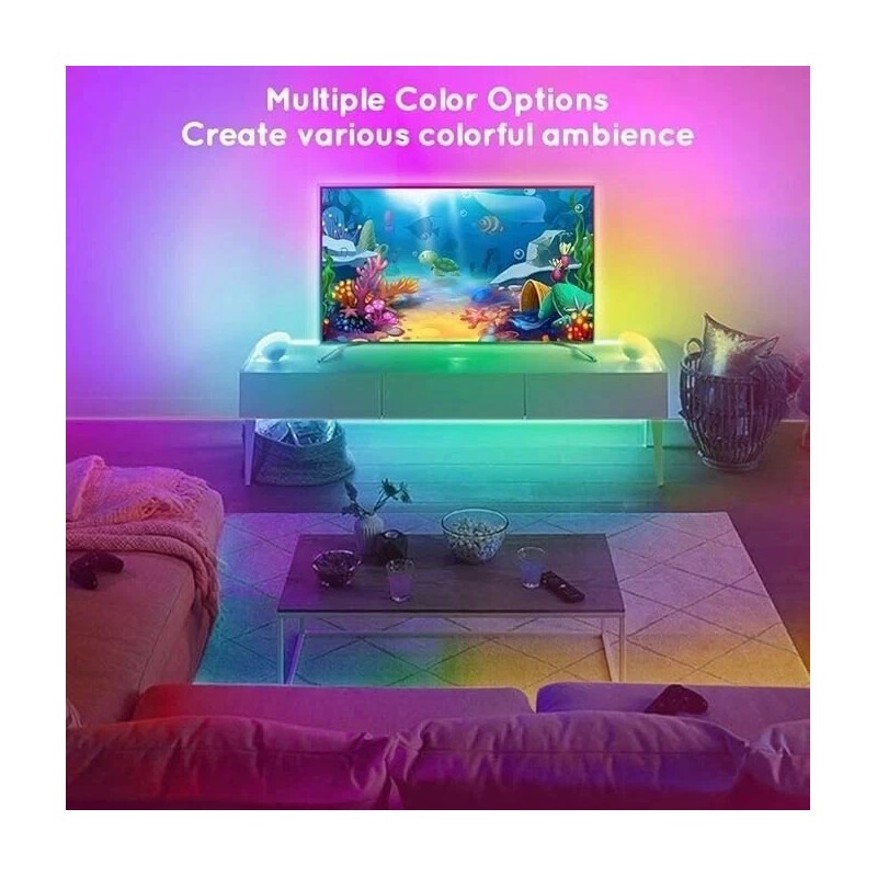 Sanpaint 16.4ft LED TV Backlight Strip – USB Light Strip