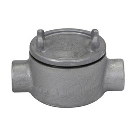 CROUSE HINDS GUAC26 Aluminum Cover, Iron Body, 3/4INCH HUB, Conduit Outlet Box