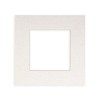 24x24 Mat Bevel Cut for 8x8 Photos - Precut White
