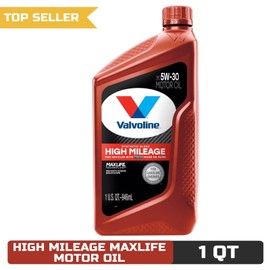 Valvoline High Mileage with MaxLife Technology SAE 5W-30 Synthetic Blend  - 1 QT
