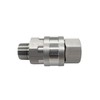 Beduan Pressure Washer Fitting Stainless Steel 1/2 NPT (Threaded Dia.