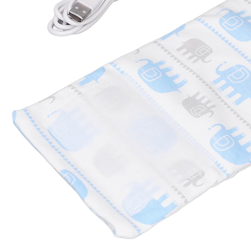 Travel Milk Heat Bag USB Portable Compact Zip Closure Thermostat