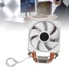 CPU Cooling Fan Professional Efficient 6 Tubes 3 Wires White