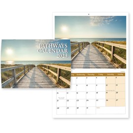 Pathways 2025 Calendar UK A4 Wall Calendar 2025 UK Family Planner 12 Month to View Calendar 2025 Papa Prints