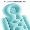 Full-Length Bath Pillow with Attached Seat, Neck & Back Support