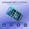 wowpower Rechargeable Lithium D Cell Batteries 7500mWh with USB-C Charging