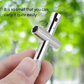 KIMISS M2 Spanner Cross Wrenches Metal Multifunctional Model Cross Wrenches Wrench Sory Tools for M2 M2.5 M3 M4 Screw and Nut