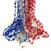 YSPPF 4th of July Beads Independence Day Patriotic Star Necklaces