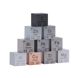 1 Inch Cuprum Cube Metal, High Density Element Cube Pure Metal, for Element Collections Lab Experiment Material,Elemental Collection Hobby,Gift for Children (Cuprum)