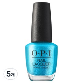 OPI Nail Lacquer Manicure S077 SKY BLUES THE LIMIT, blue, 5 pieces, 15ml / 오피아이 네일락커 매니큐어 S077 SKY BLUES THE LIMIT, 블루, 5개, 15ml