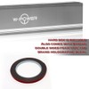 W-POWER, ABS Rear Trunk Lip Wing Spoiler Compatible with 2016-2024