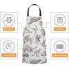 Smooffly Aprons for Home Kitchen A06, Dinosaurs