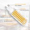 LFLAMPON G9 LED Bulb Dimmable 8W, 60-80 Watt T4 G9