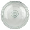Corningware G-5C Clear Round Fluted Glass Replacement Lid Cover (6-Pack)