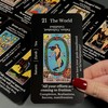 CRAFTERIAN Learning Tarot, Tarot Cards for Beginners with Meanings on
