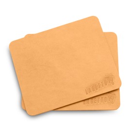 LAGETTO Leather Grip Pads Grip Pads for Fitness & Strength Sports Set of 2 – Replaces Gloves for Pull-Up & Dumbbell