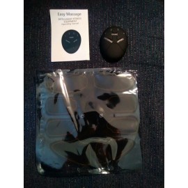 EMS Remote Control Abdominal Muscle Trainer Smart Body Building Fitness Black