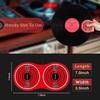 NUSWOR 2pcs Anti-Static Vinyl Record Cleaner & Protector Mat/Mitt -