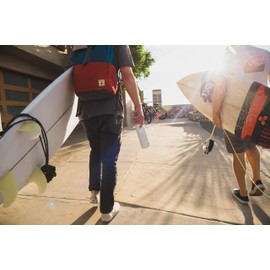 MIZU - S6 Slim Series Water Bottle | 19 oz. Double Wall Stainless Steel Vacuum Insulated | Narrow Mouth with Leak Proof Cap | Multiple Colors | BPA Free, Lavender