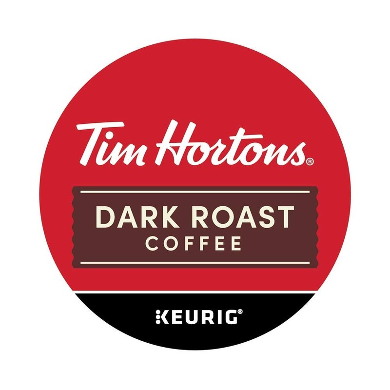 Tim Hortons Dark Roast Coffee, Single-Serve K-Cup Pods Compatible with