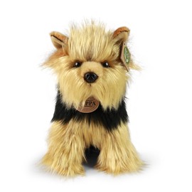 Teddys Rothenburg Cuddly Toy Yorkshire Terrier Brown/Black 25 cm Plush Dog Plush Toy