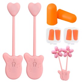 2PCS Music Candy Sticks,Sticks for Lollipop,Rock Candy Sticks,Rechargeable,Candy Making Supplies,Novelty Gift,for Your Friends and Family(5.5inch). (Pink)