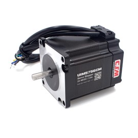 UIROBOT Nema 23 57mm Stepper Motor, Integrated Servo System Smart Stepper Motor with Encoder, Driver & Motion Controller, 2000RPM 1-2.8A 24-48VDC Torque 1.26 N.m (UIM5756CM)