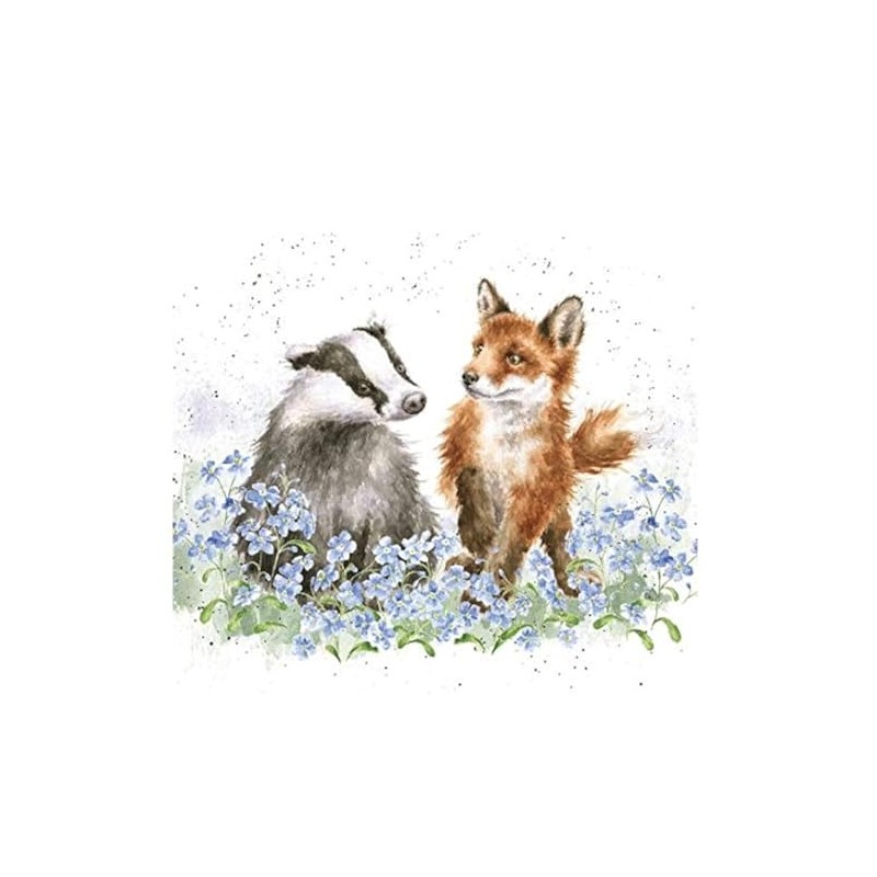 Wrendale Designs Forget Me Not Card